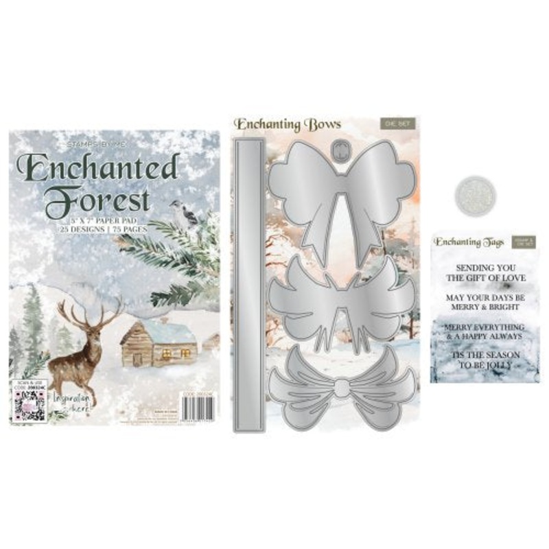 Stamps By Me – Enchanted Bows – Die Set