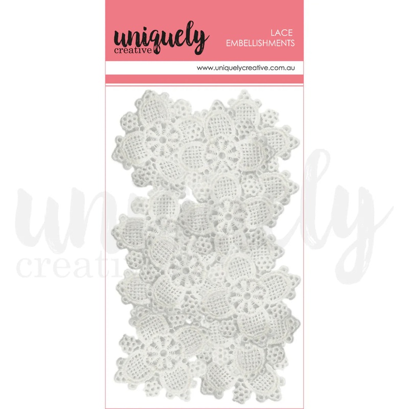 Uniquely Creative – Delicate Lace Flowers