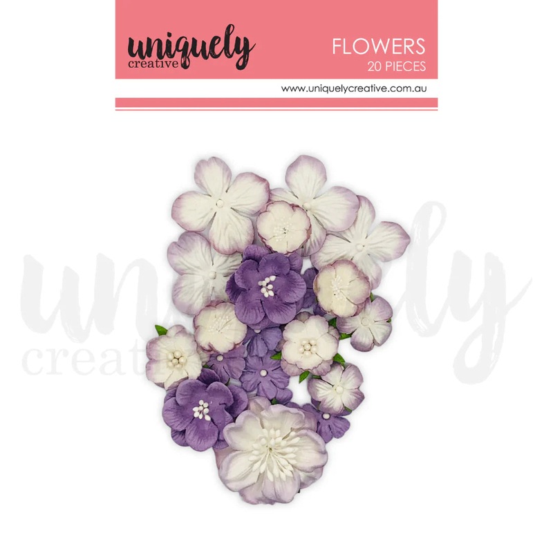 Uniquely Creative – Flowers – Dusty Purple