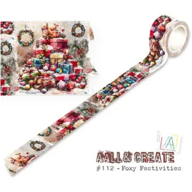 AALL& Create – Washi Tape – Foxy Festivities