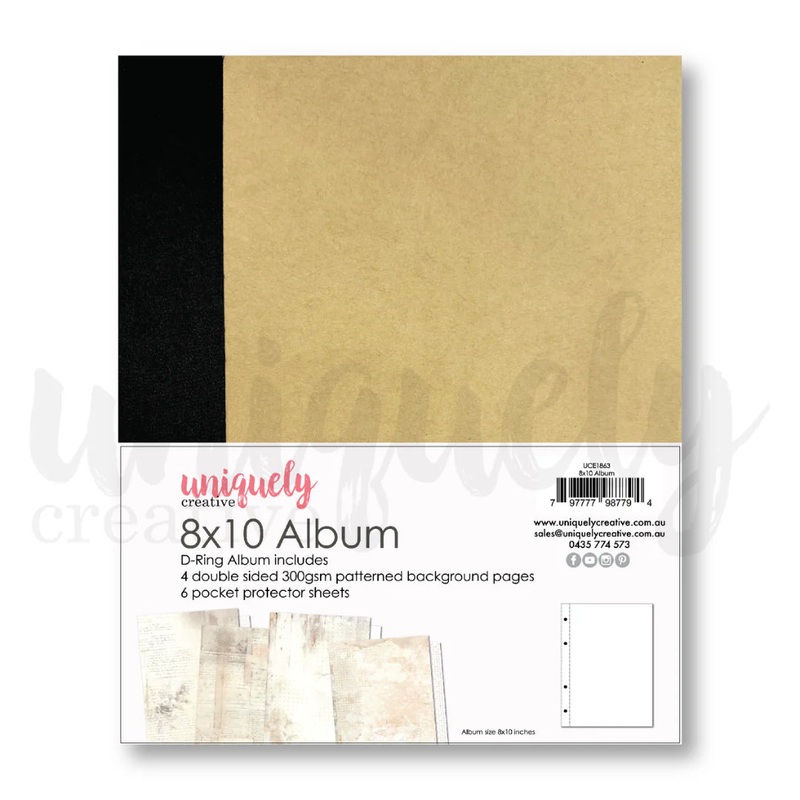 Uniquely Creative – 8″ x 10″ D Ring Scrapbooking Album