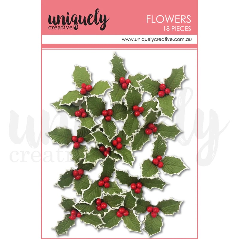 Uniquely Creative – Flowers – Christmas Holly Flowers