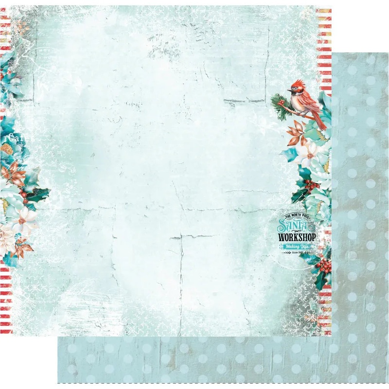Uniquely Creative – Merry and Bright – 12 x 12 Single Sheet – Santa’s Workshop