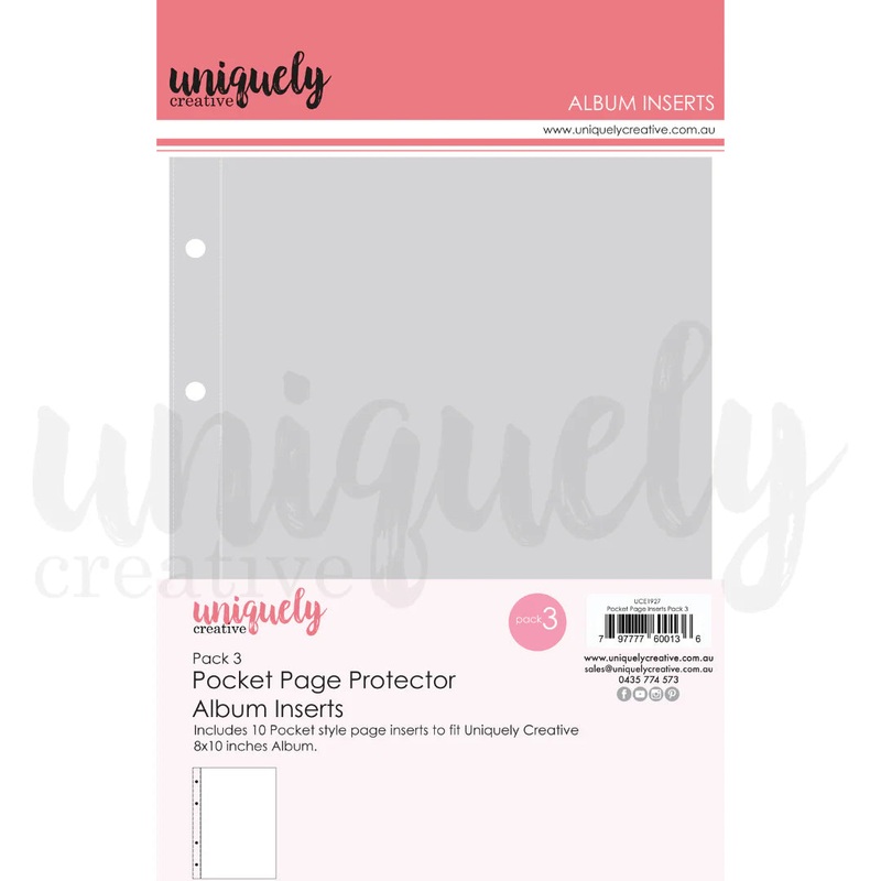 Uniquely Creative – Pocket Page Album Inserts – Pack 3