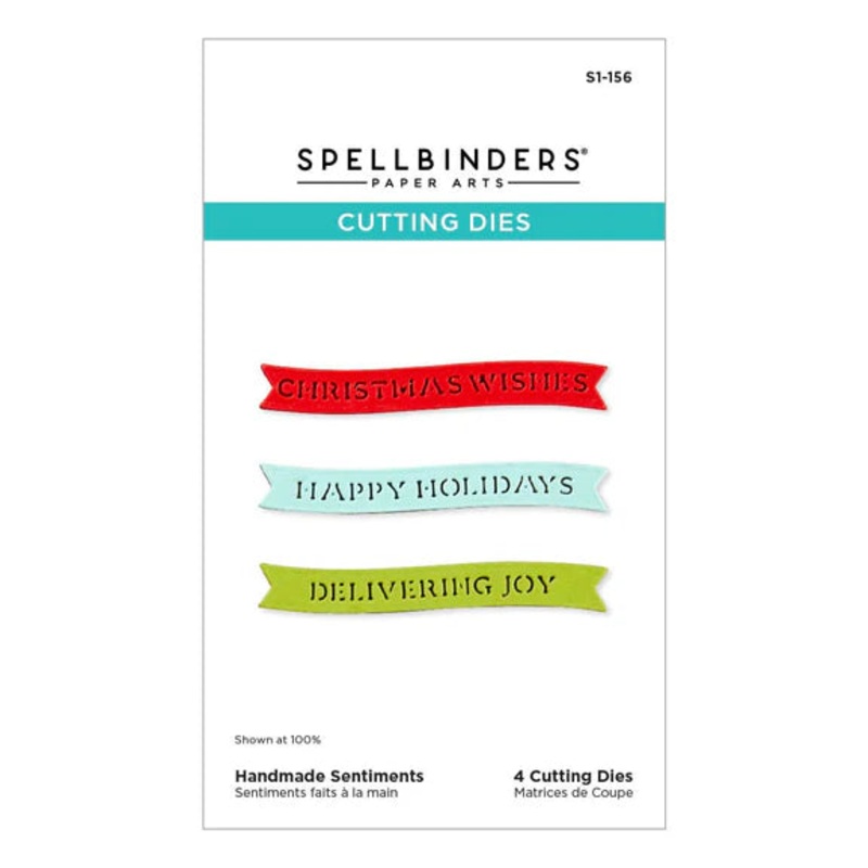 Spellbinders – Handmade Sentiments Etched Dies