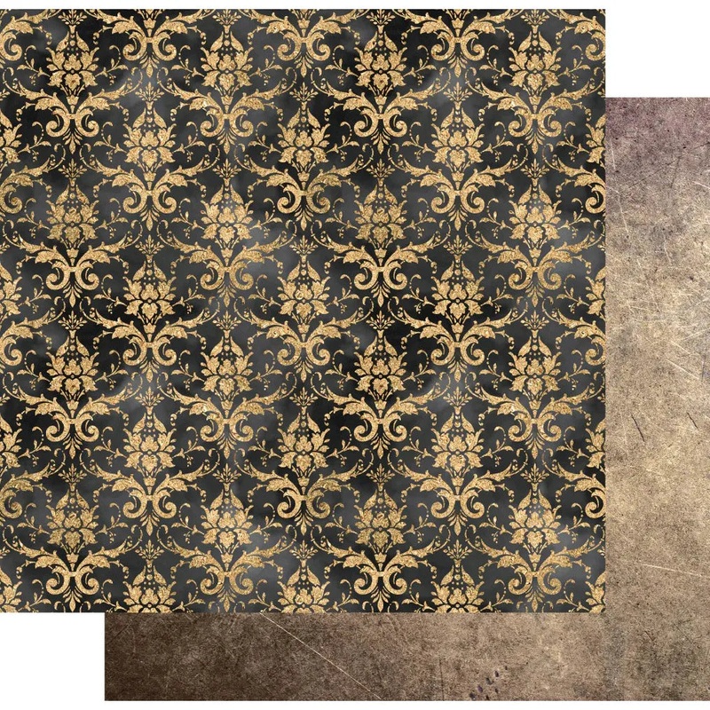 Uniquely Creative – Vintage Walls – 12 x 12 Single Sheet – Benedict’s Study
