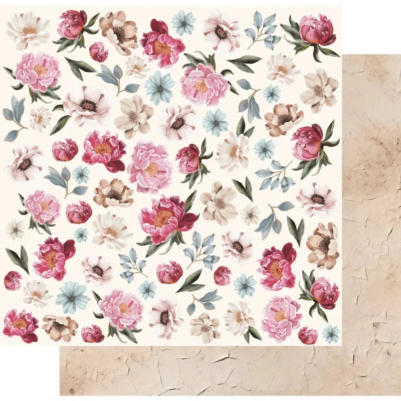 Uniquely Creative – Vintage Walls – 12 x 12 Single Sheet – Modiste Boutique