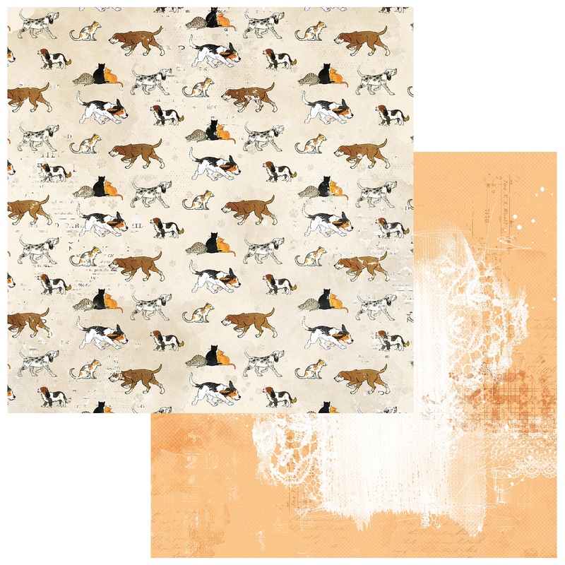 49 & Market – Toddler Time – 12×12 Single Sheets – Cats and Dogs