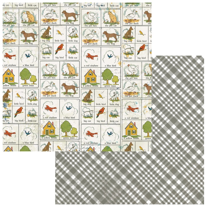 49 & Market – Toddler Time – 12×12 Single Sheets – Clippings