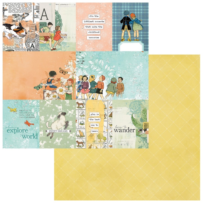 49 & Market – Toddler Time – 12×12 Single Sheets – Journal Cards