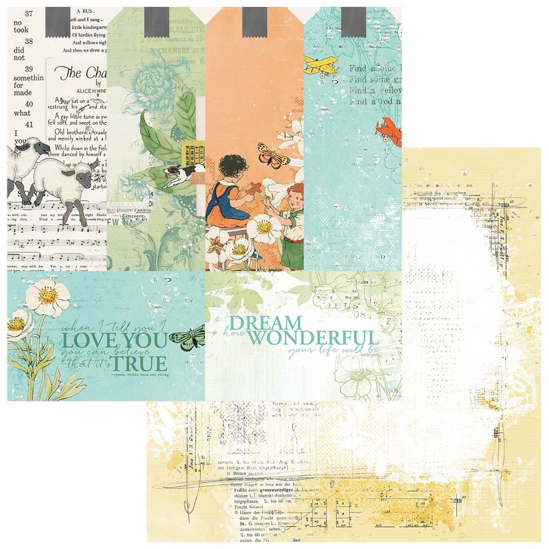 49 & Market – Toddler Time – 12×12 Single Sheets – Tags