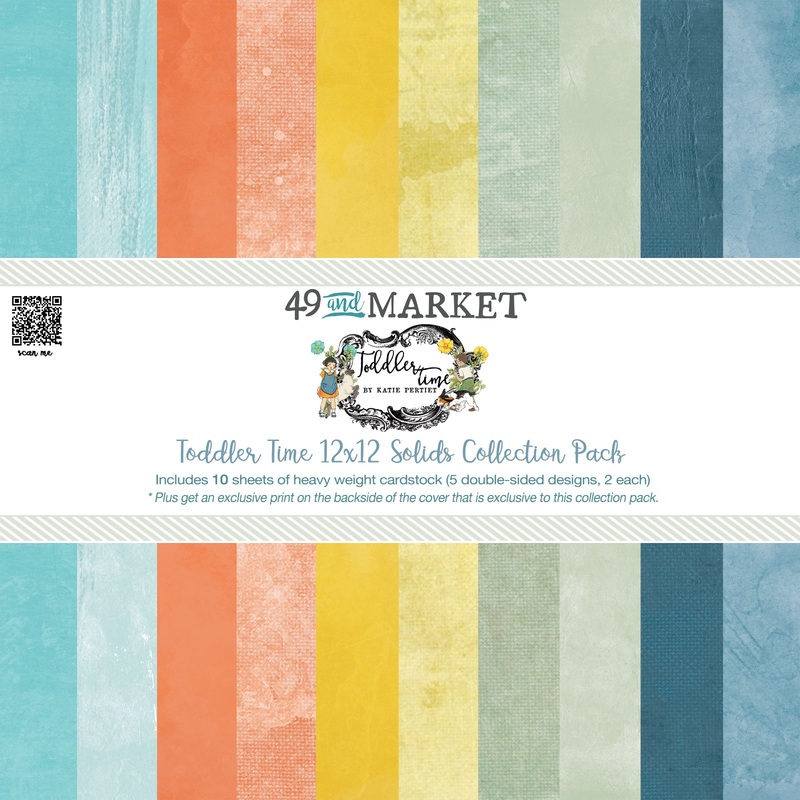 49 & Market – Toddler Time – 12×12 Solids Collection Pack