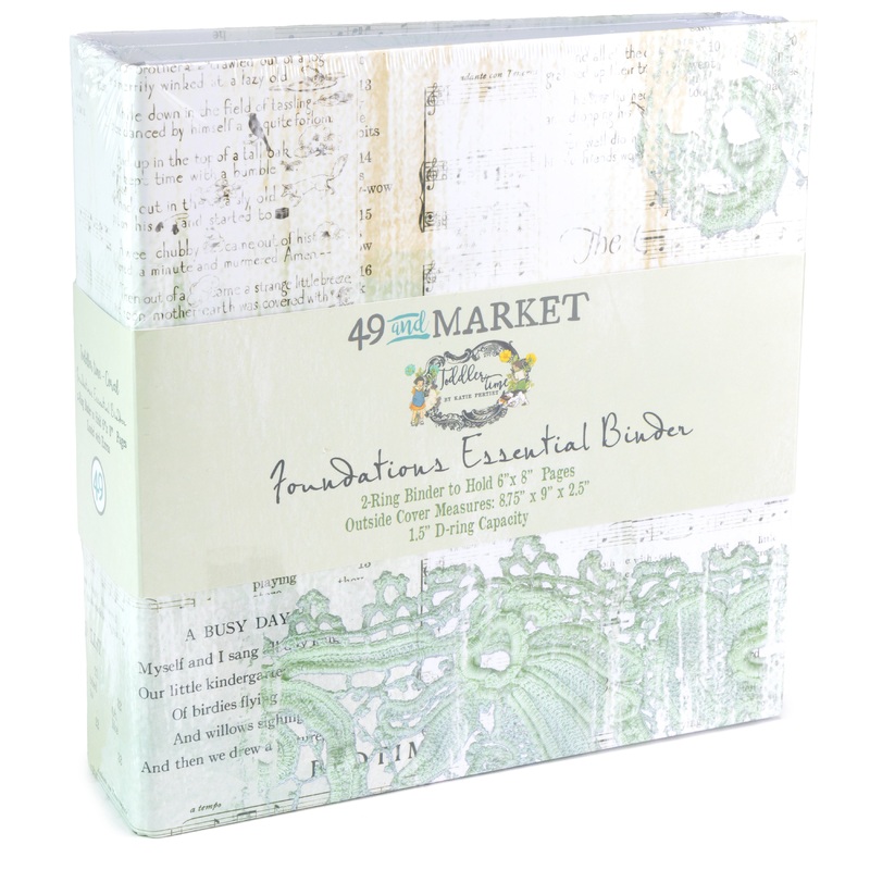 49 & Market – Toddler Time – Mint – Foundations Essential Binder