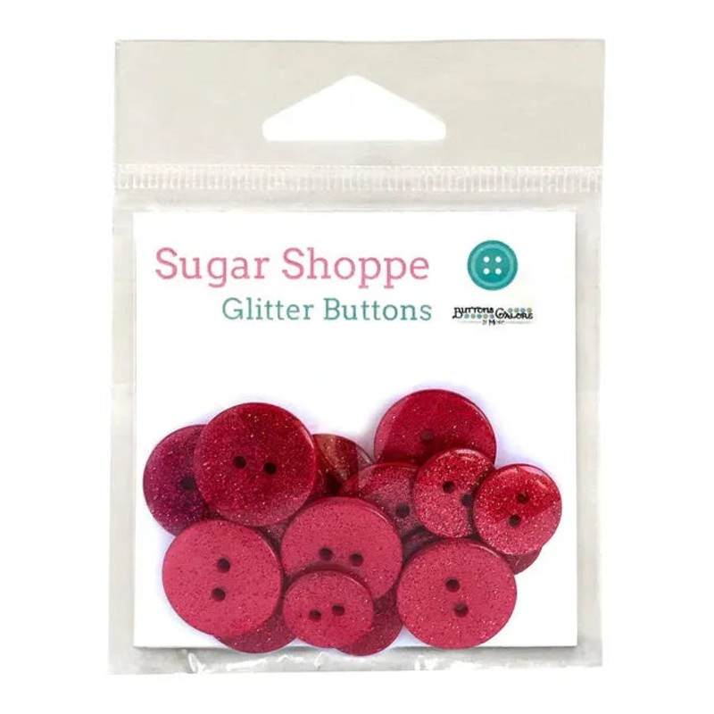 Buttons Galore & More – Buttons – Ruby Slippers / SUS100