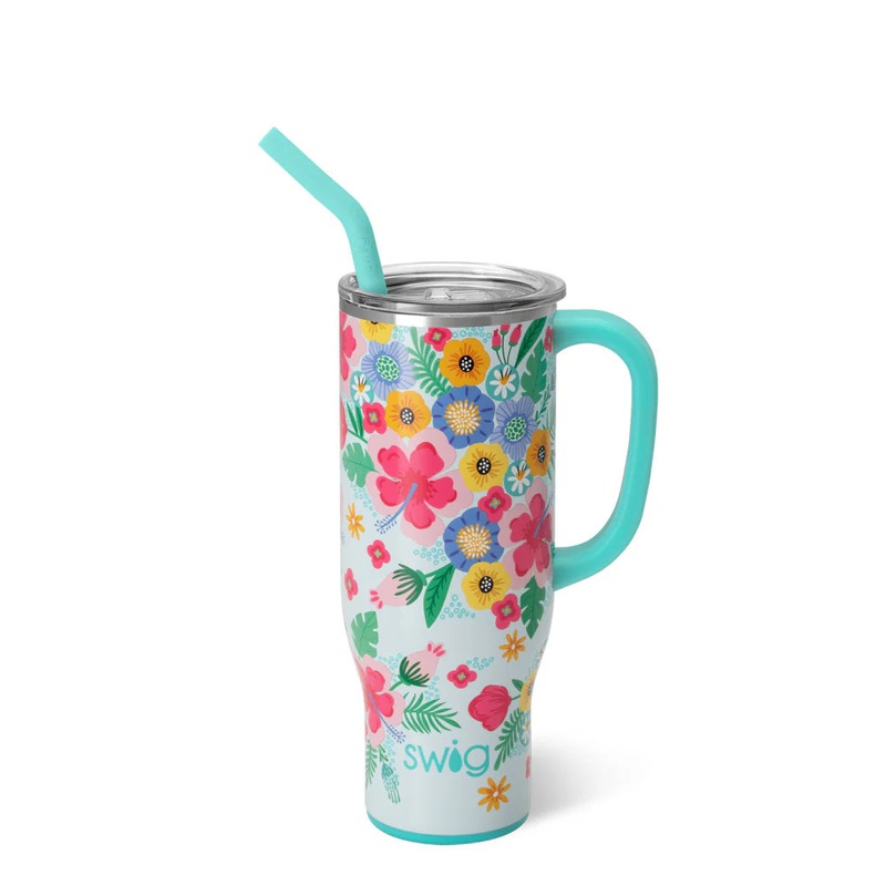 Swig – Mega Mug (30 oz) / Island Bloom