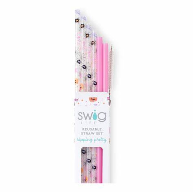 Swig – Reusable Straw Set / Sweet and Spooky