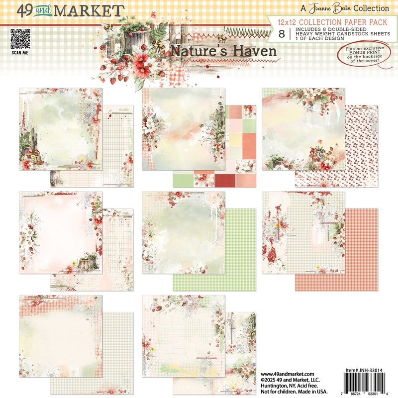 49 & Market – Nature’s Haven – 12×12 Collection Pack