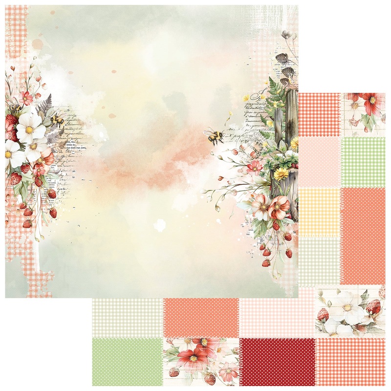 49 & Market – Nature’s Haven – 12×12 Single Sheets – Busy Bee