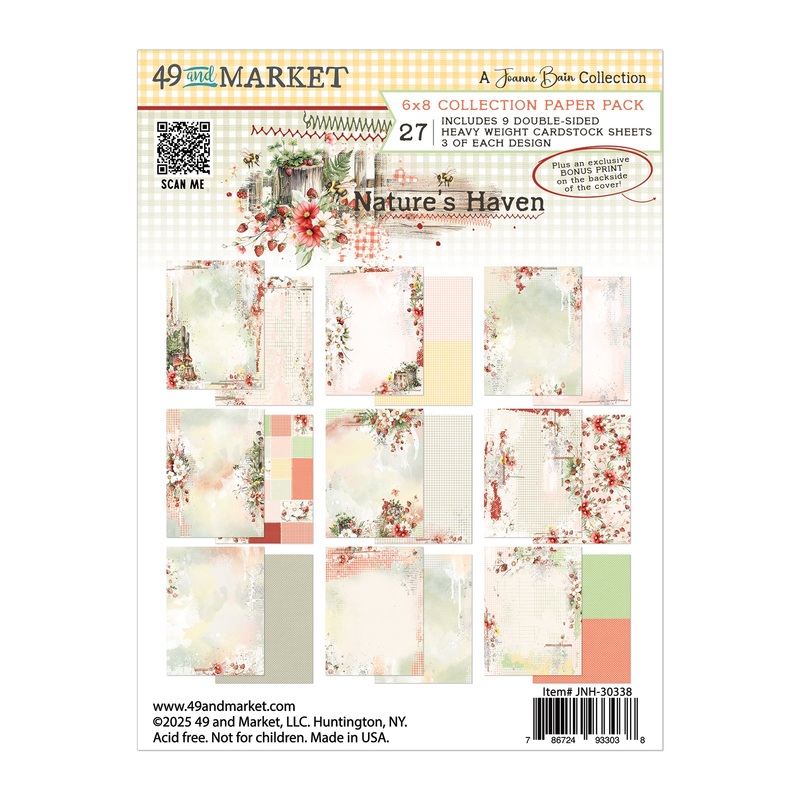 49 & Market – Nature’s Haven – 6×8 Collection Pack