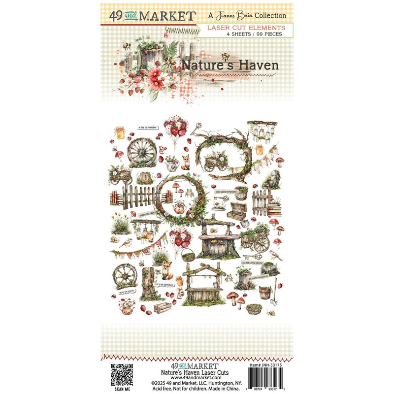 49 & Market – Nature’s Haven – Laser Cut Element Set