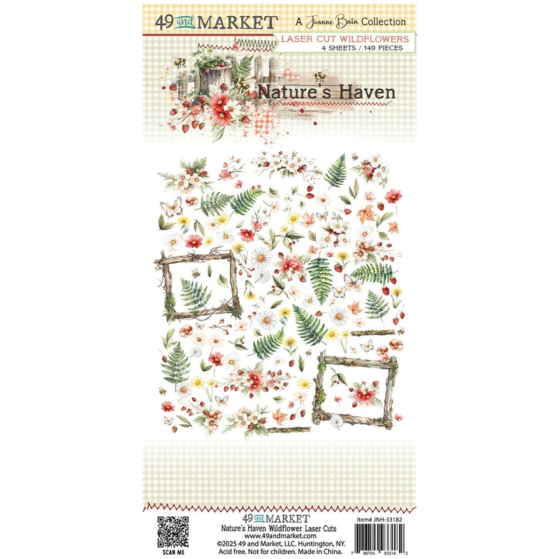 49 & Market – Nature’s Haven – Laser Cut Wildflower Set