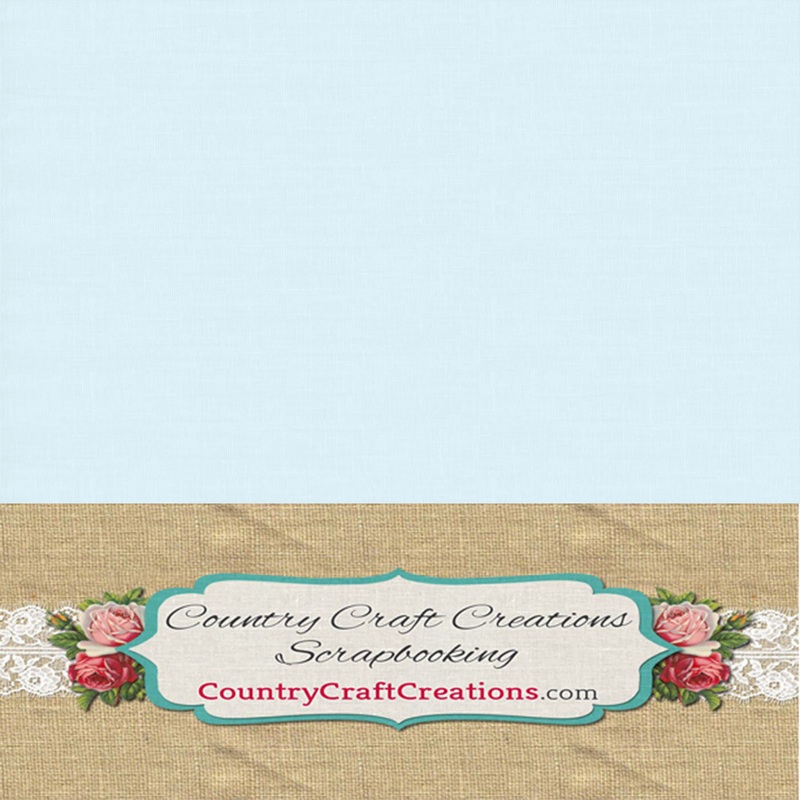 Artisan Cardstock – Linen Baby Blue – 12×12 – 24 Pack