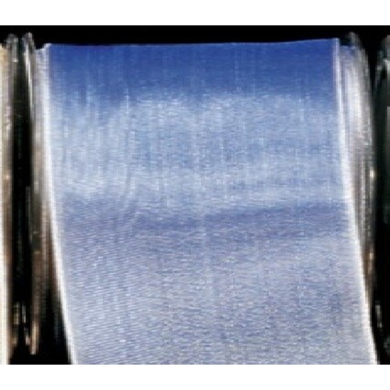 The Ribbon People Blue and Silver Wired Edge Craft Ribbon 1″ x 50 Yards