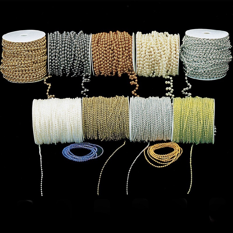 The Ribbon People Silver Wired Craft Ribbon Garland 0.25″ x 54 Yards